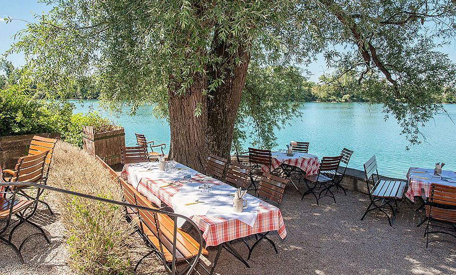 Langwieder See, Terrasse