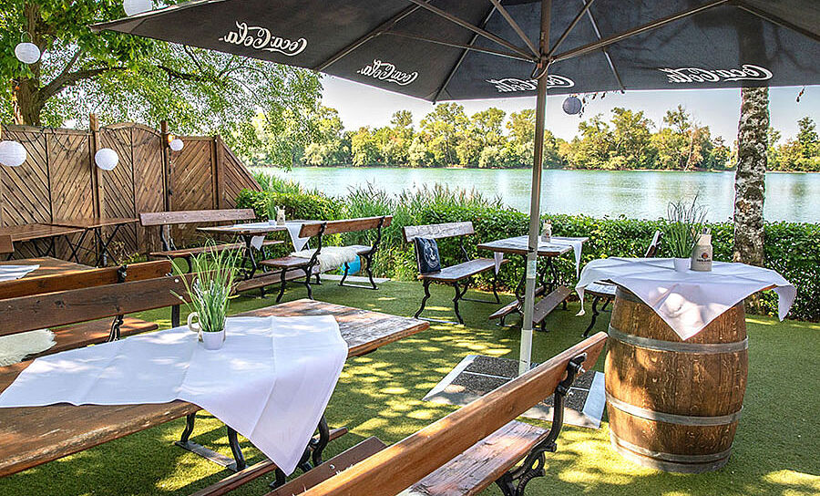 Langwieder See, Feiern im Bootshaus