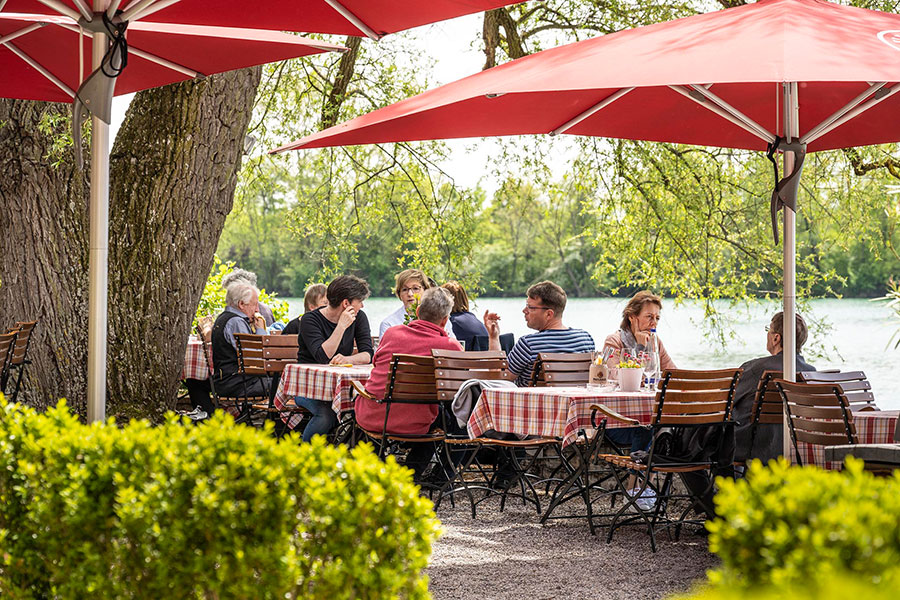 Langwieder See, Seeterrasse
