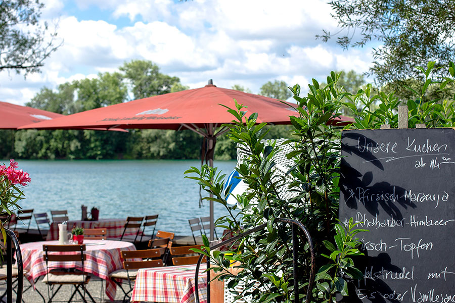 Langwieder See, Seeterrasse