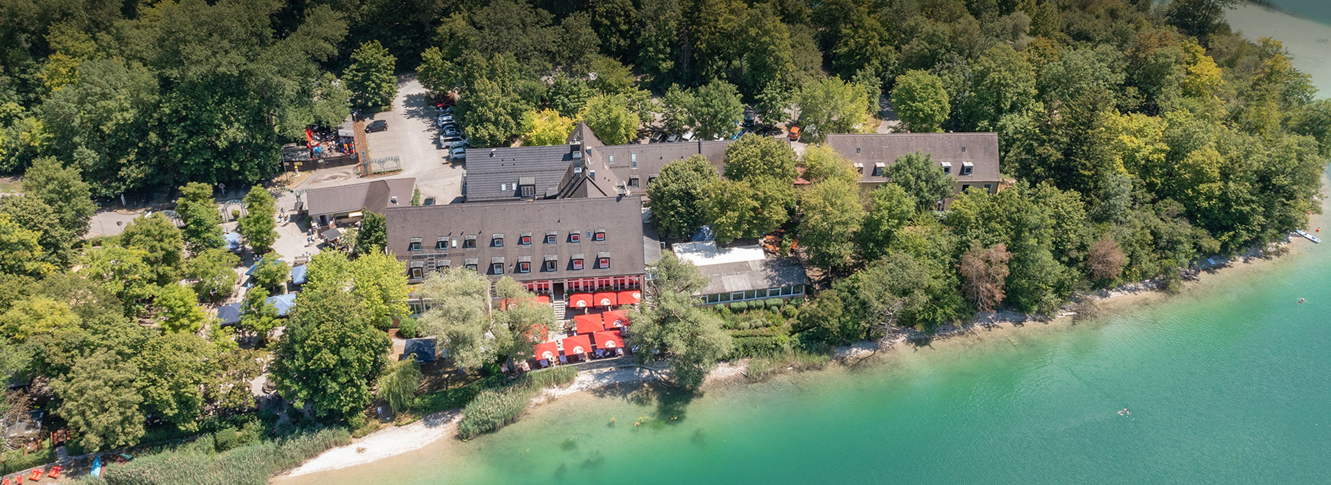 Langwieder See, Luftbild